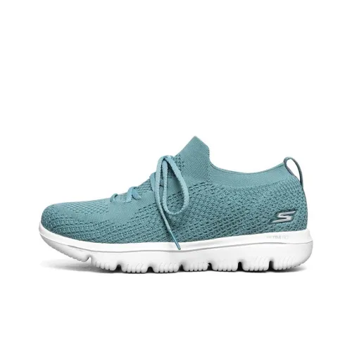 Skechers Go Walk Evolution Ultra Low Топ Беговые кроссовки Женские Blue