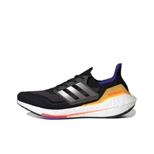 Adidas ULT Устойчивый к истиранию Дышащий Низкий Топ Марафон Беговые кроссовки Мужской Черный