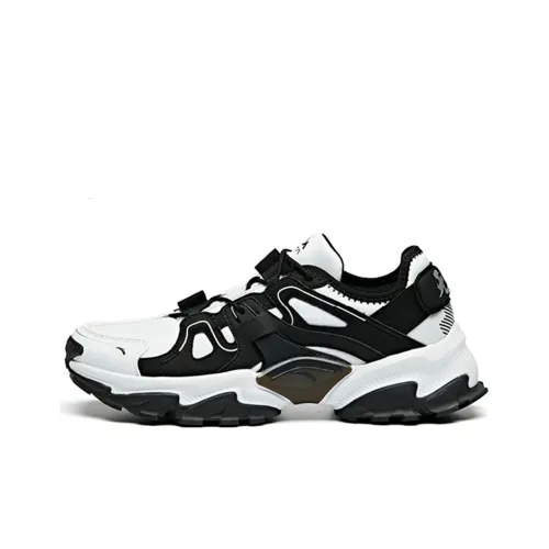 ANTA Износостойкий Дышащий Низкий Топ Уличная Обувь Мужская Черная