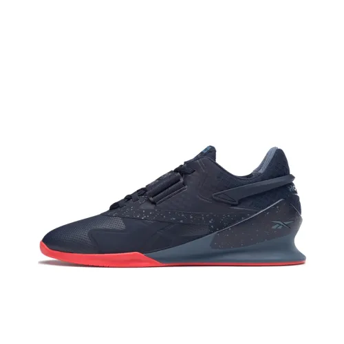Reebok Legacy Lifter 2 Low Топ Беговые кроссовки Мужской Синий красный