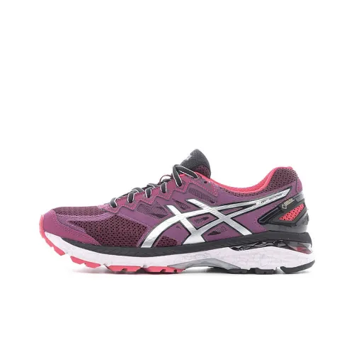 Asics GT 2000 4 г TX Low Топ Беговые кроссовки Женские Фиолетовый Серебряный