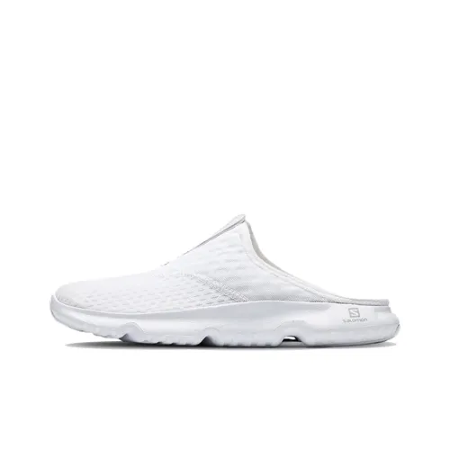 SALOMON Reelax Slide 5,0 противоскользящие домашние тапочки для женщин белые