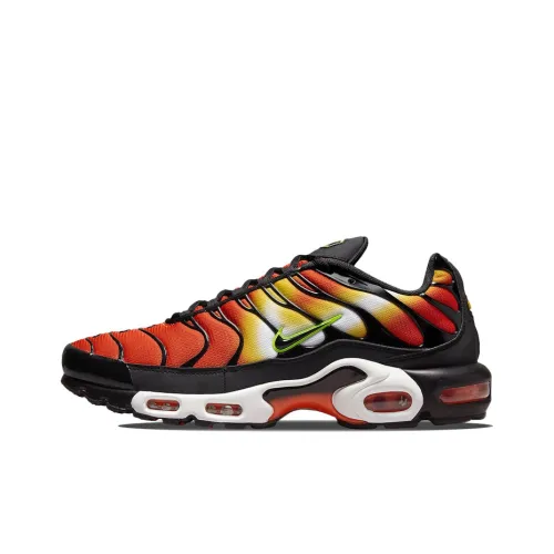 Nike Air Max Plus Low Топ Беговые кроссовки Мужские Оранжевые Желтые