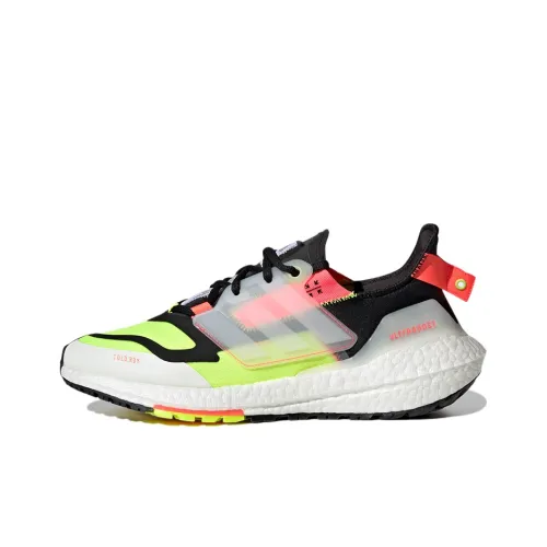 Adidas ULT Slip-resistant Abrasion-resistant Low Top Casual Running Shoes Unisex Black White Yellow Adidas ULT Противоскользящий Устойчивый к истиранию Низкий Топ Повседневные Беговые Кроссовки Унисекс Черный Белый Желтый