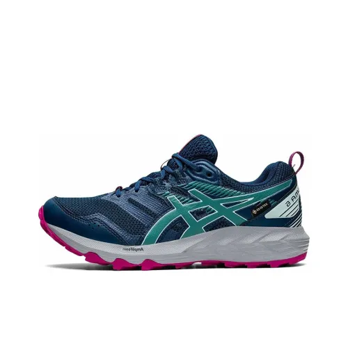 ASICS Gel Sonoma 6 Устойчивые к истиранию Низкие Кроссовки для бега Женские Синие