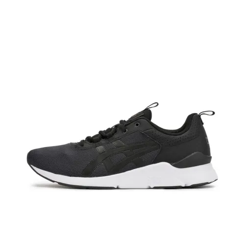 Asics Gel Lyte Runner Аbrasion Resistant Низкий Топ Беговые кроссовки Мужские Черный Белый