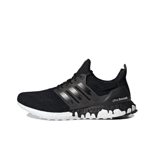 Adidas ULT Шокаблоки Устойчивые к истиранию Низкий Топ Повседневные Беговые кроссовки Унисекс Черный Белый Золото