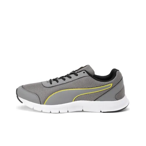PUMA Bent Idp Low Топ Беговые кроссовки Мужской Серый Желтый Белый