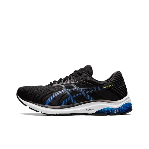 Asics Gel FLUX 6 Low Топ Беговые кроссовки Мужские Черные Синие