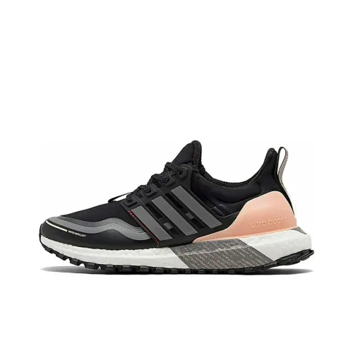 Adidas ULT Шокаблоки Slip-resistant Низкие Беговые кроссовки Женские Черный Серый Розовый