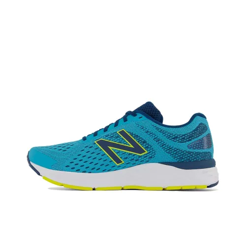 New Balance NB 680 V6 Low Топ Беговые кроссовки Мужской Небесно-голубой