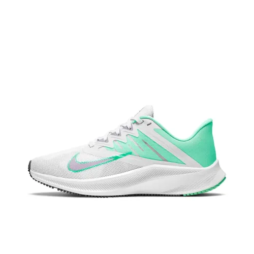 Nike Quest 3 Беговые кроссовки Низкий Топ Женские