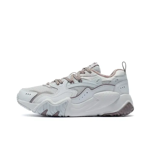 LINING Cat Paw Lite Low Топ Беговые кроссовки Мужской Антарктический серый