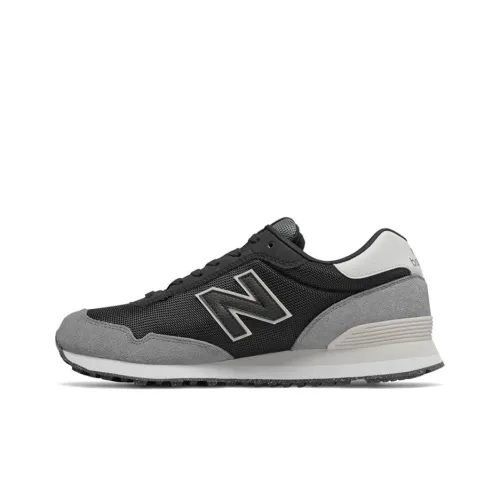 New Balance NB 515 Low Топ Марафон Беговые кроссовки Мужской Черный Серый