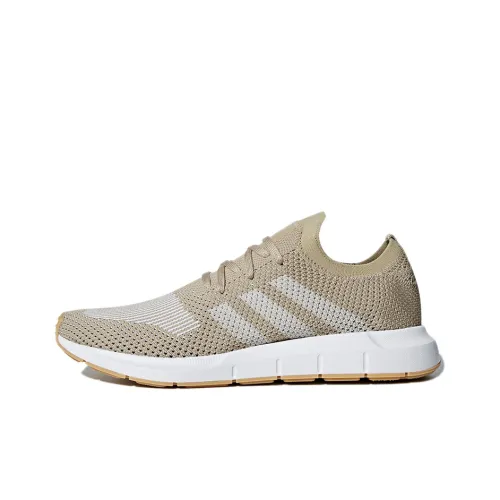 Adidas Originals Swift Run PK Slip-resistant и дышащий низкий топ для бега мужские телесный золотой