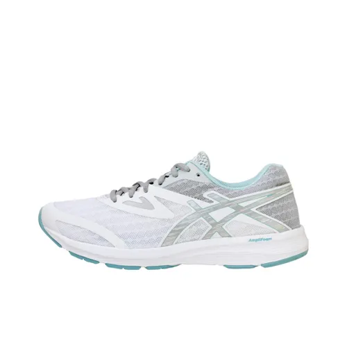 Asics Amplica Low Топ Беговые кроссовки Женские Белый Серый