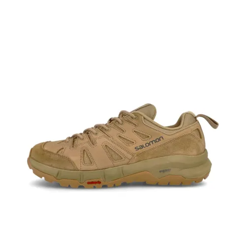 SALOMON Odyssey Advanced противоскользящие устойчивые к истиранию низкий топ беговые кроссовки мужские коричневые