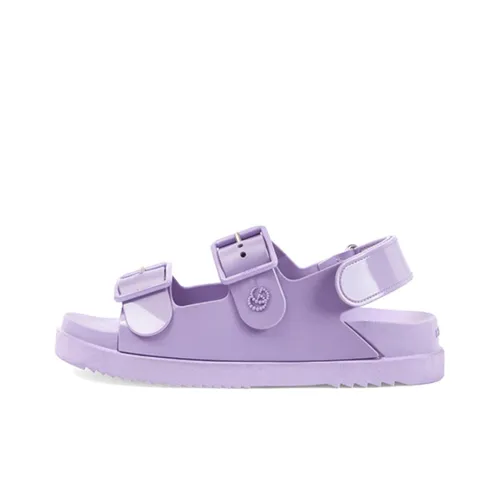 GUCCI Ouverture Fashion casual Пляжные сандалии Женские Фиолетовый
