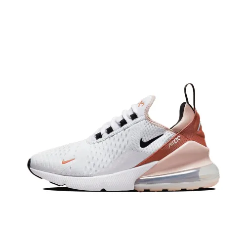Nike Air Max 270 Low Топ Повседневная обувь Мужская Белая
