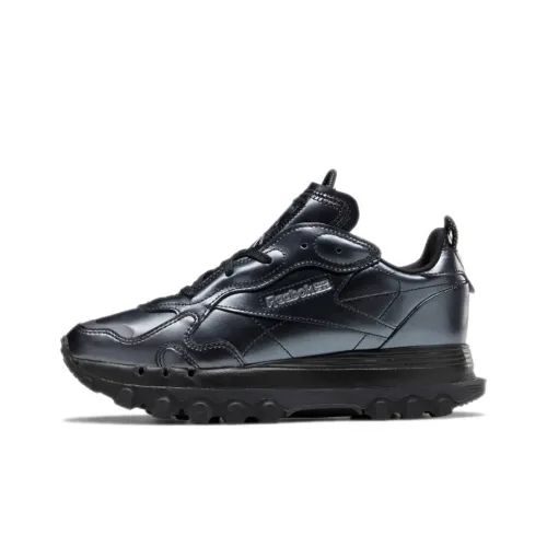 Reebok Classic Leather Беговые кроссовки Низкий Топ Женские