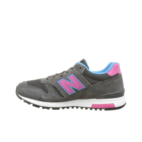 New Balance NB 565 Low Топ Беговые кроссовки Женские Серый Фиолетовый