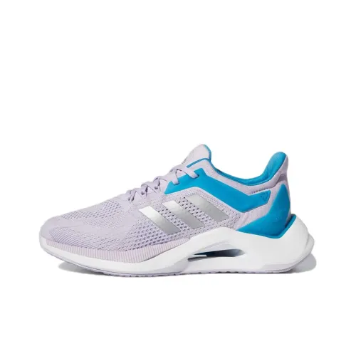 Adidas Alphatorsion 2,0 Low Топ Беговые кроссовки Женские Фиолетово-синие