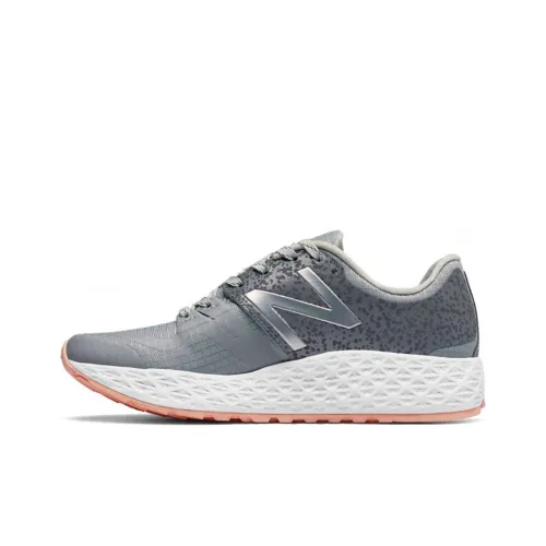 New Balance NB Свежий Пена Series Низкий Топ Марафон Беговые кроссовки Женские Серебряный