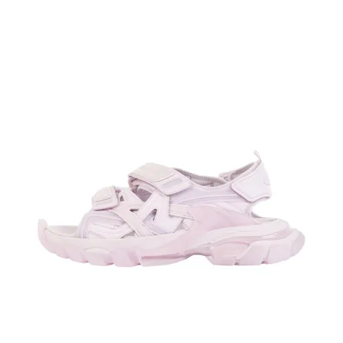 Balenciaga Track Clearsole Пляжные сандалии Женские Розовый