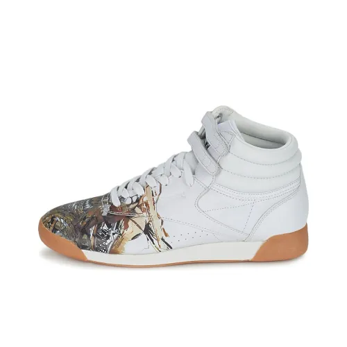 Reebok Sport F S Hi INT R12 High Топ Беговые кроссовки Женские Белые