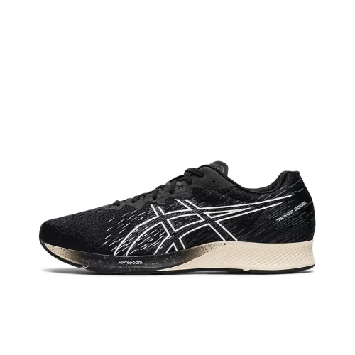Asics Tartheredge 3 Low Топ Повседневные Беговые Кроссовки Мужские Черно-Белые
