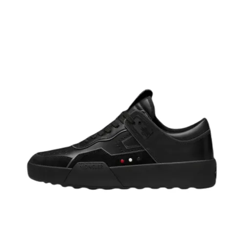 Moncler Promy Low Топ Скейтборд Кроссовки Мужские Черные