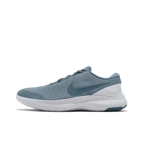 Nike Flex Experience RN 7 Амортизаторы Slip-resistant Abrasion-resistant Низкий топ Беговые кроссовки Женские Синий
