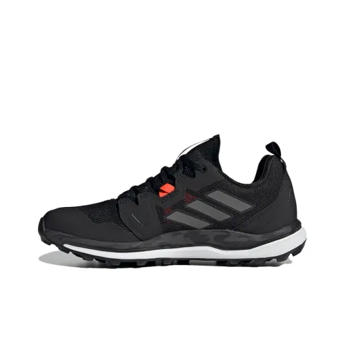 adidas Terrex Agravic Trail Low Топ Беговые кроссовки Женские Черный