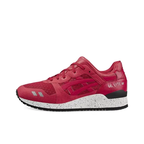 Asics Gel Lyte 3 Low Топ Беговые кроссовки Унисекс Красный