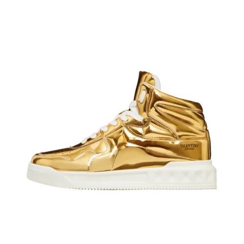 Valentino One Stud Скейтборд Кроссовки MID Топ Мужской