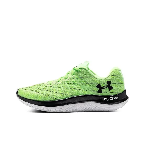 Under Armour Flow Velociti Wind Low Топ Повседневные Беговые Кроссовки Мужские Зеленые