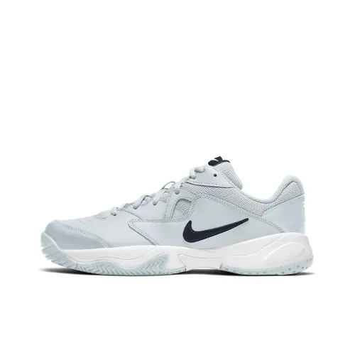 Nike Court Lite 2 Амортизаторы Shock Absorbers Противоскользящие Устойчивые к истиранию Низкий Топ Кроссовки для тенниса Мужские Светло-синие