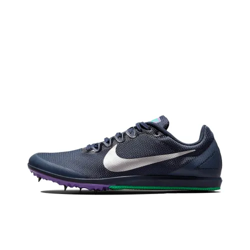 Nike Zoom Rival D 10 Slip-Resistant Abrasion-Resistant Lightweight Low-Top Marathon Running Shoes Men's Dark Blue Найк Zoom Rival D 10 Противоскользящий Устойчивый к износу Легкий Низкий Топ Марафон Беговые Кроссовки Мужские Темно-Синий