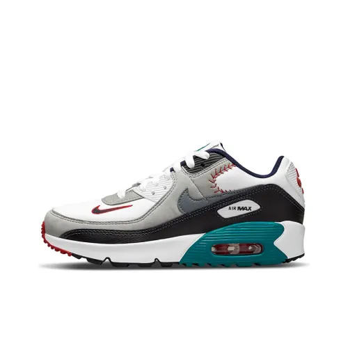 Nike Air Max 90 Детская беговая обувь Низкий топ Женская