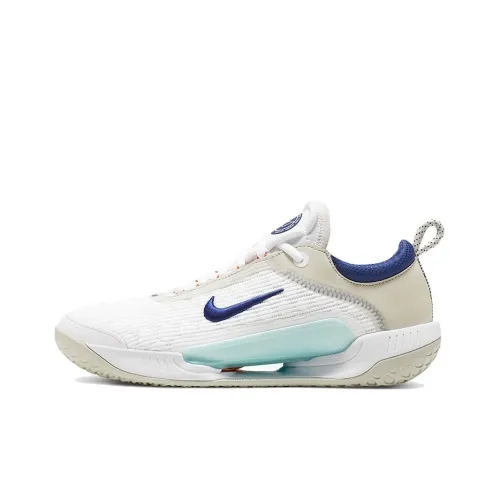 Nike Court Zoom NXT Hc Low Топ Кроссовки для тенниса Мужские Белые Синие
