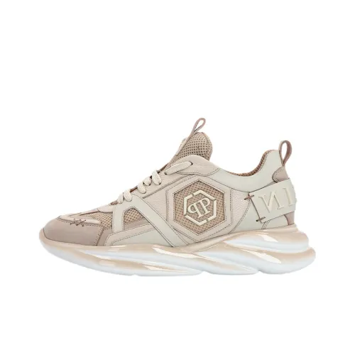 PHILIPP PLEIN Hurricane Low Топ Повседневная обувь Мужская Светлый Умбра