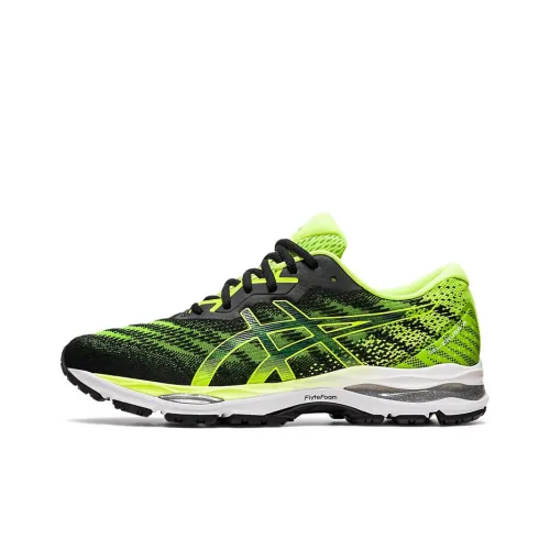 Asics Gel Ziruss 4 Low Топ Беговые кроссовки Мужские Неоновый зеленый Черный