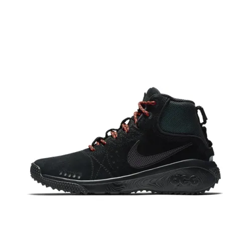 nike ACG Angels Rest Шокабойеры Slip-resistant Abrasion-resistant MID Топ Походная обувь Унисекс Черный