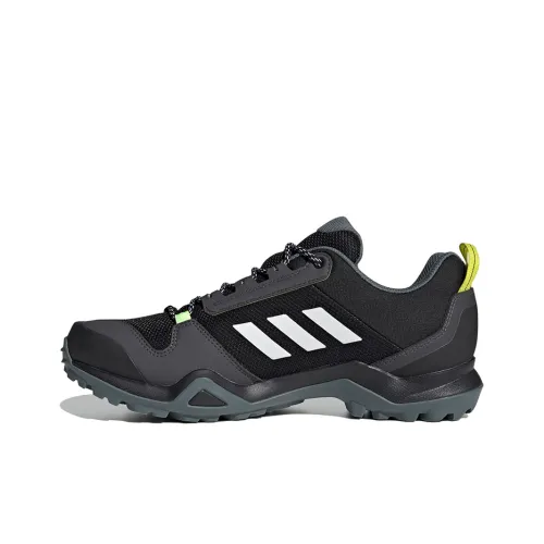 adidas Terrex AX3 GTX Противоскользящий Устойчивый к истиранию Низкий Топ Уличная Обувь Мужская Черный Серый