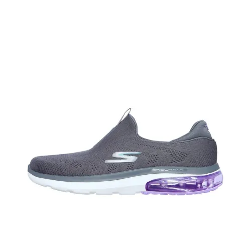 Skechers GO WALK Series Air 2,0 Sky Motion Low Top Повседневная обувь Женская Серый Фиолетовый