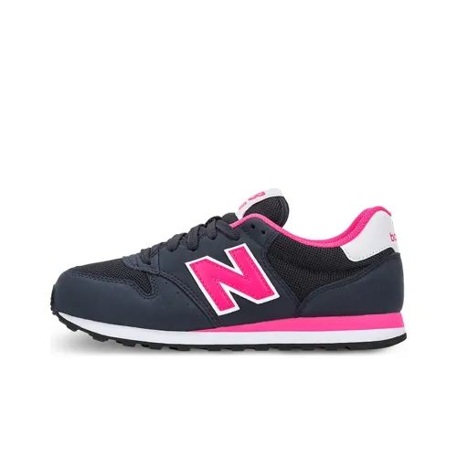 New Balance NB 500 Low Топ Беговые кроссовки Женские Фиолетовый Черный