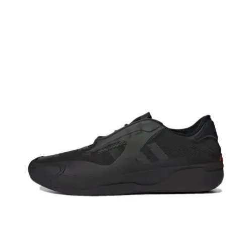 PRADA x Adidas Luna Rossa 21 Устойчивые к истиранию низкие беговые кроссовки унисекс чисто черные