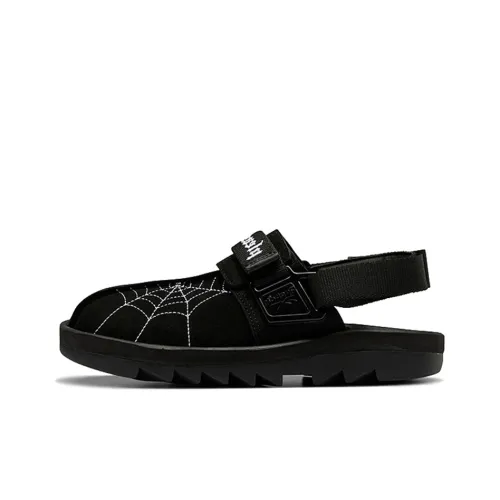 Reebok Beatnik Резиновая подошва Домашние тапочки Унисекс Черный