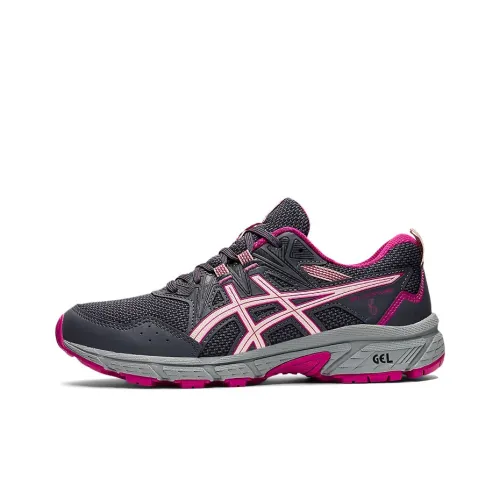 Asics Gel Venture 8 Low Топ Беговые кроссовки Женские Лайм Пудра