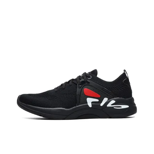 FILA Heritage FHT Low Топ Тренировочные Беговые Кроссовки Женские Черные